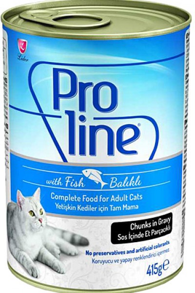 Proline Balıklı Kedi Yaş Maması 415 Gr.