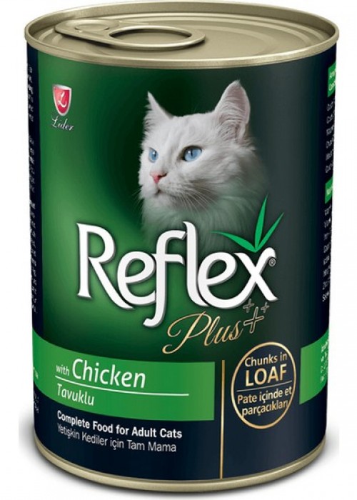 REflex Plus Tavuklu Yaş Mama 415 Gr. REflex Plus Tavuklu Yaş Mama 415 Gr.