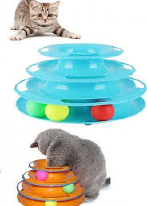 KEDİ TOPLU OYUN KULESİ
