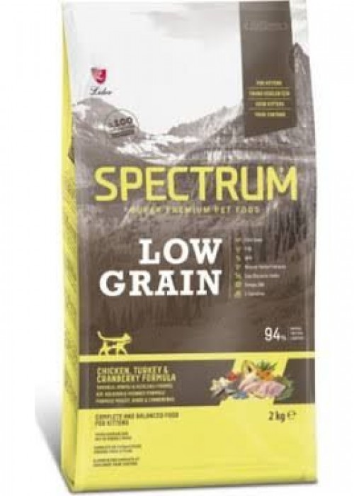 Spectrum Low Grain Kitten (Yavru) Kedi Maması 2 KG Kapalı Paket