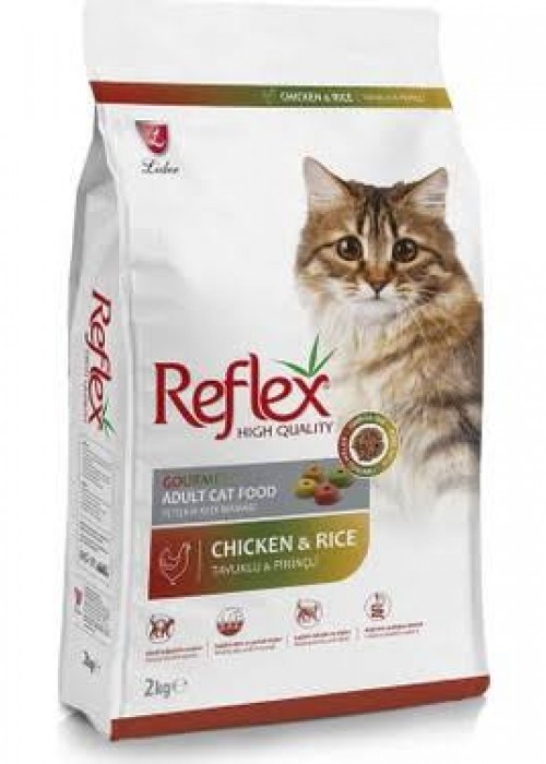 Reflex Gurme Yetişkin Kedi Maması Renkli Taneli 1 KG